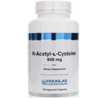 N-ацетил-L-цистеїн Douglas Laboratories N-Acetyl-L-Cysteine 900 мг 90 капс