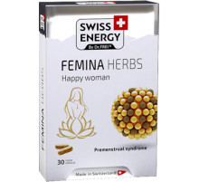 Екстракт Вітексу (дуднік китайський) Swiss Energy FEMINA HERBS 30 капс