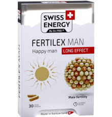Підтримка фертильності для чоловіків Swiss Energy Fertilex Men 30 капс