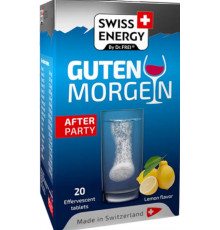 Антипохмільний комплекс Swiss Energy GUTEN MORGEN No Hangover 20 шипучих табл лимон