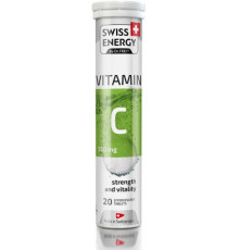 Вітамін С Swiss Energy VITAMIN C 550 мг 20 шипучих таб лайм
