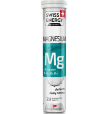 Магній та комплекс вітамінів В Swiss Energy MAGNESIUM + B complex CH 20 шипучих таб