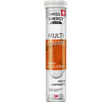 Мультивітаміни з біотином Swiss Energy MULTIVITAMINS + Biotin CH 20 шипучих таб