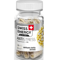 Магній В6 Анти-стрес Swiss Energy ANTISTRESS Magnesium+B6 30 капс