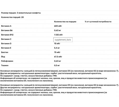 Вітаміни та мінерали для дітей від 3 років Swiss Energy HEALTHY GROWTH Vitamins Minerals 60 жев пас