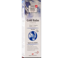 Бальзам охолоджуючий Swiss Energy Herbs Cold Balm Forte Sports & Joints 75 мл ментол