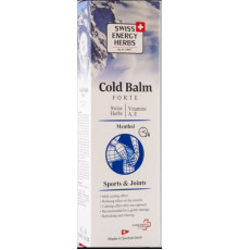 Бальзам охолоджуючий Swiss Energy Herbs Cold Balm Forte Sports & Joints 75 мл ментол