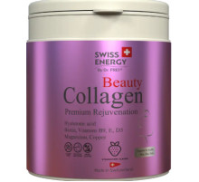Колаген для шкіри та волосся Swiss Energy BEAUTY COLLAGEN 240 г полуниця