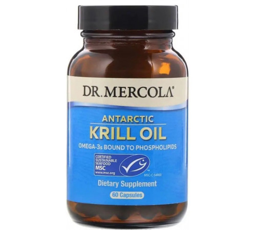 Масло криля арктичного Dr. Mercola  Krill Oil 60 капс