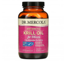 Олія криля антарктична для жінок Dr. Mercola Krill Oil 270 капс