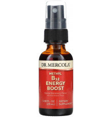 Вітамін В-12 Dr. Mercola Vitamin B12 Energy Booster 25 мл ожина