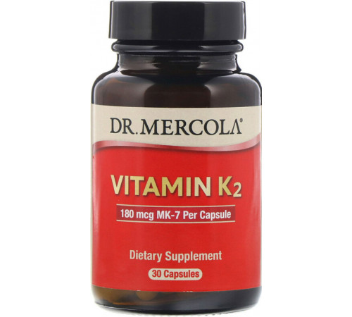 Вітамін К2 Dr. Mercola Vitamin K2 30 капс