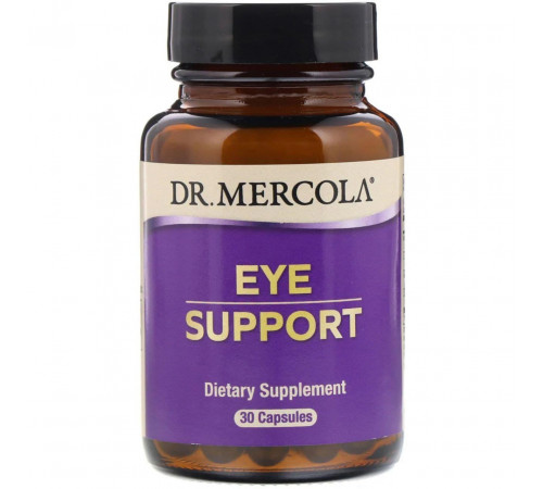 Витамины для глаз с лютеином Dr. Mercola Eye Support 30 капс