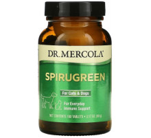 Імунний захист тварин Dr. Mercola SpiruGreen 180 таб
