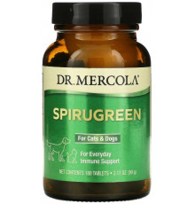 Імунний захист тварин Dr. Mercola SpiruGreen 180 таб