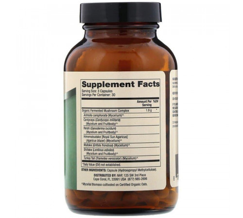 Комплекс грибів Dr. Mercola Mushroom Complex 90 капс