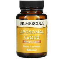Коэнзим липосомальный Q10 Dr. Mercola Liposoma CoQ10 30 капс