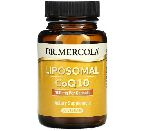 Коензим ліпосомальний Q10 Dr. Mercola Liposoma CoQ10 30 капс
