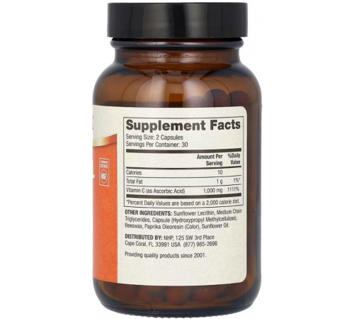 Ліпосомальний вітамін С Dr. Mercola Liposomal Vitamin C 1000 мг 60 капсул