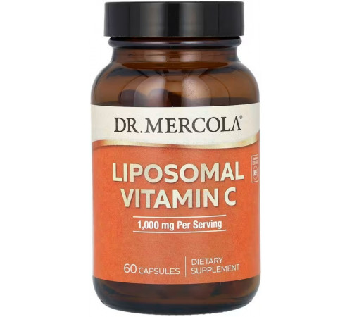 Ліпосомальний вітамін С Dr. Mercola Liposomal Vitamin C 1000 мг 60 капсул
