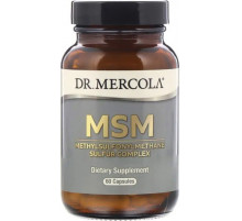 МСМ для суглобів та зв'язок Dr. Mercola MSM Sulfur 60 капс