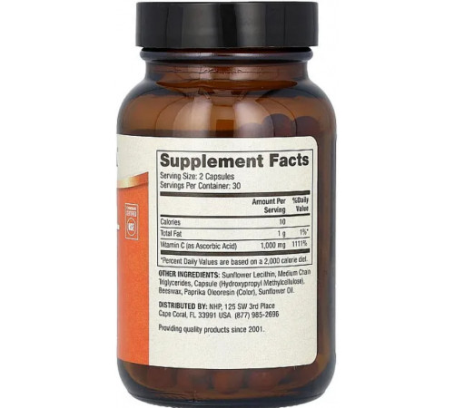 Ліпосомальний вітамін С 1000 мг Dr. Mercola Liposomal Vitamin C 180 капc