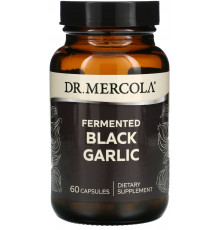 Чорний часник ферментований Dr. Mercola Black Garlic 60 капс