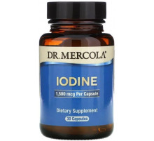 Йод Dr. Mercola Iodine 1,5 мг 30 капс