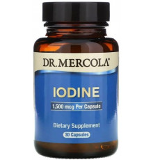 Йод Dr. Mercola Iodine 1,5 мг 30 капс