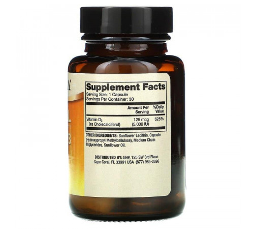 Вітамін Д ліпосомальний Dr. Mercola Liposomal Vitamin D 5000 МЕ 30 капс