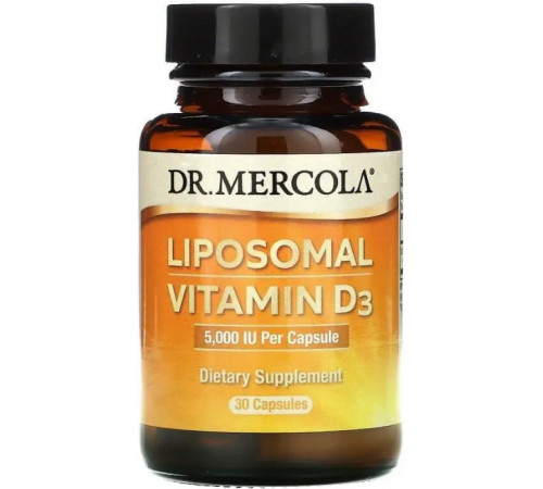 Вітамін Д ліпосомальний Dr. Mercola Liposomal Vitamin D 5000 МЕ 30 капс