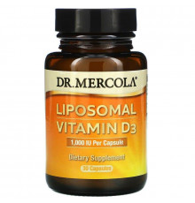 Вітамін Д ліпосомальний Dr. Mercola Liposomal Vitamin D 1000 МЕ 30 капс