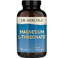 Магній L-треонат Dr. Mercola Magnesium L-Threonate 90 капсул