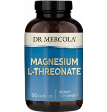 Магній L-треонат Dr. Mercola Magnesium L-Threonate 90 капсул