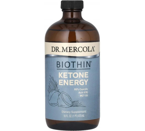 Кокосовое масло MCT Dr. Mercola  Ketone Energy 473 мл