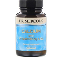 Кальцій Д3  К2 Dr. Mercola Calcium with Vitamins D3 & K2 30 капс