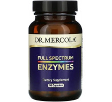 Ферменты полный спектр Dr. Mercola Full  Spectrum Enzymes 90 капс
