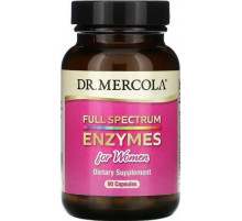 Пищеварительные ферменты для женщин Dr.Mercola Full Spectrum Enzymes For Women 90 капс
