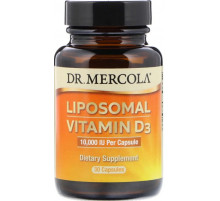 Вітамін Д3 ліпосомальний Dr. Mercola Liposomal Vitamin D3 10 000 МЕ 30 капс
