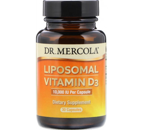 Вітамін Д3 ліпосомальний Dr. Mercola Liposomal Vitamin D3 10 000 МЕ 30 капс