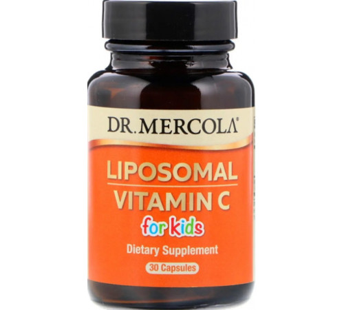 Вітамін С ліпосомальний для дітей, Dr. Mercola Liposomal Vitamin C 30 капс
