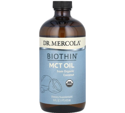 Олія MCT Dr. Mercola  MCT Oil 473 мл