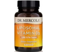 Вітамін Д3 ліпосомальний Dr. Mercola Liposomal Vitamin D3 5000 МЕ 90 капс