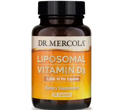Вітамін Д3 ліпосомальний Dr. Mercola Liposomal Vitamin D3 5000 МЕ 90 капс