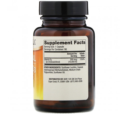 Вітамін Д3 ліпосомальний Dr. Mercola Liposomal Vitamin D3 10 000 МЕ 90 капс