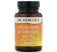 Витамин Д3 липосомальный Dr. Mercola Liposomal Vitamin D3 10 000 МЕ 90 капс