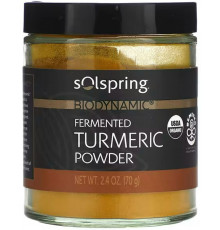 Куркума ферментована Dr. Mercola Fermented Turmeric Powder Solspring 70 г