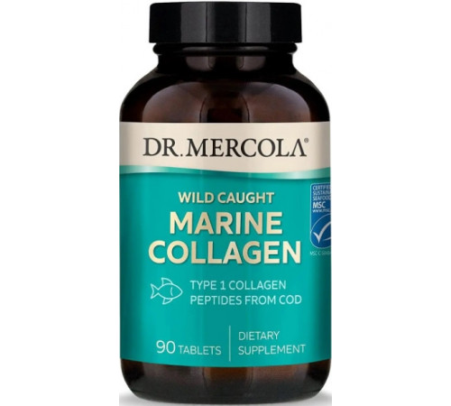 Морской коллаген Dr. Mercola Marine Collagen 90 таб
