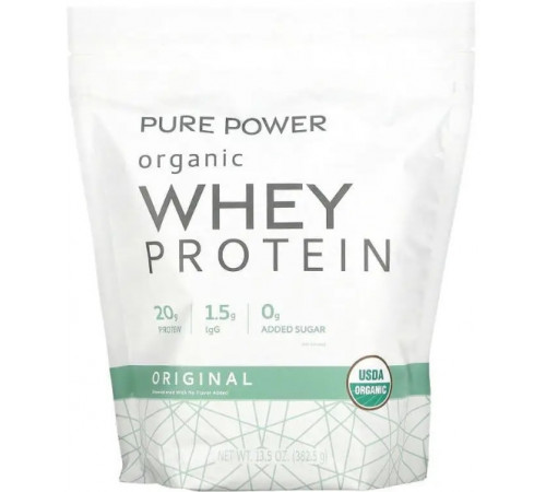 Сироватковий протеїн Dr. Mercola Whey Protein 382,5 г без смаку