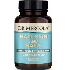 Вітаміни для волосся шкіри та нігтів Dr. MercolaHair Skin & Nails 30 капс